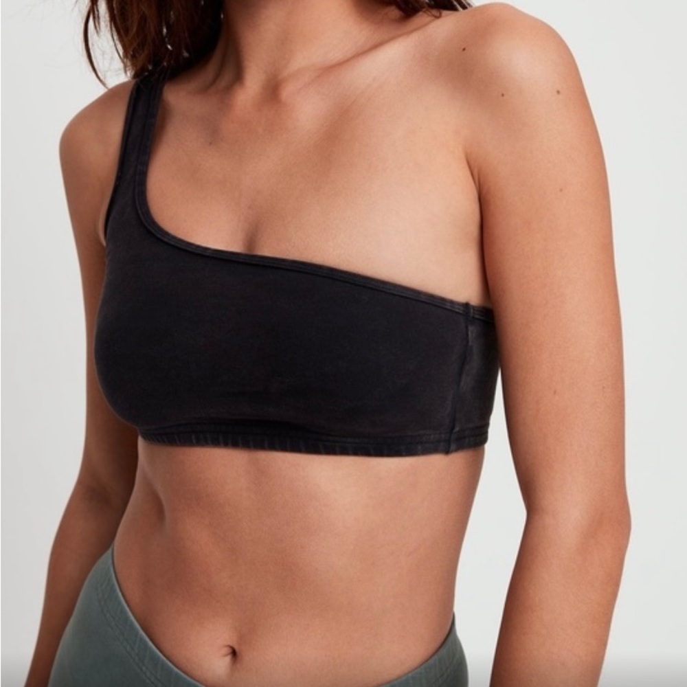 Aritzia (TNA) one shoulder bra top